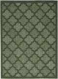 nourison easy care nes01 green rug