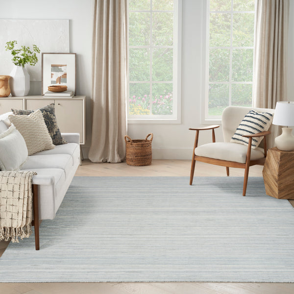 nourison interweave iwv01 light blue rug
