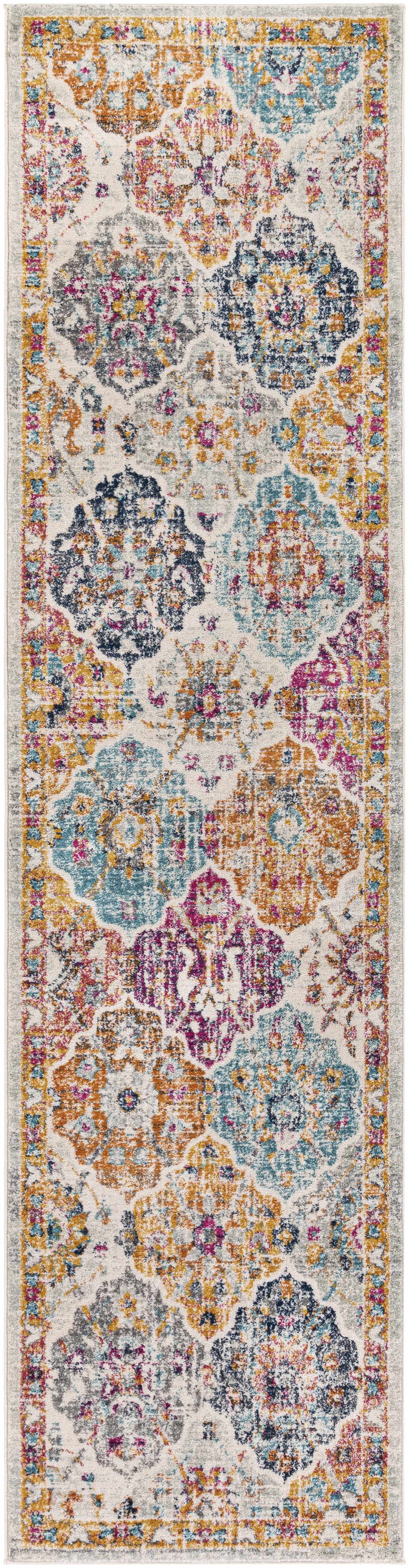 Hauteloom Custar CUS Burnt Orange Machine Made Polypropylene Rug