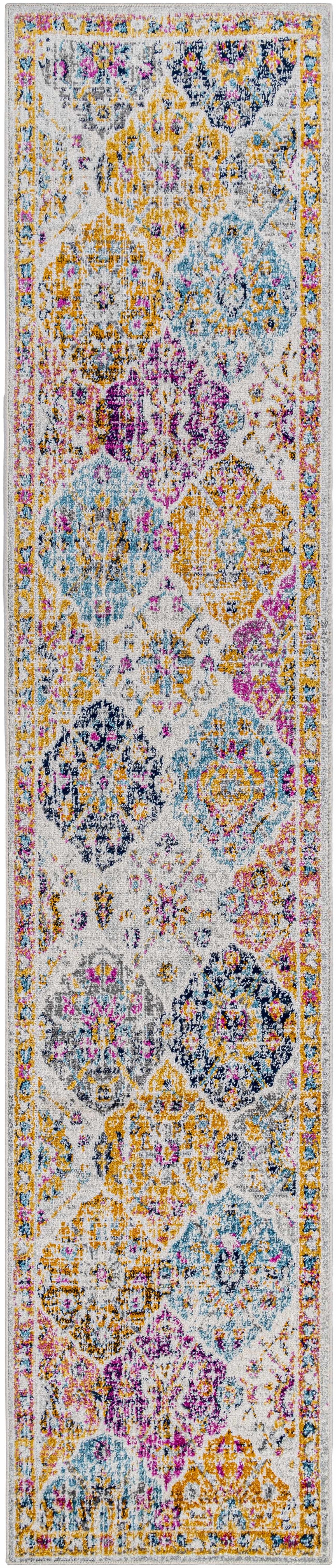 Hauteloom Custar CUS Burnt Orange Machine Made Polypropylene Rug