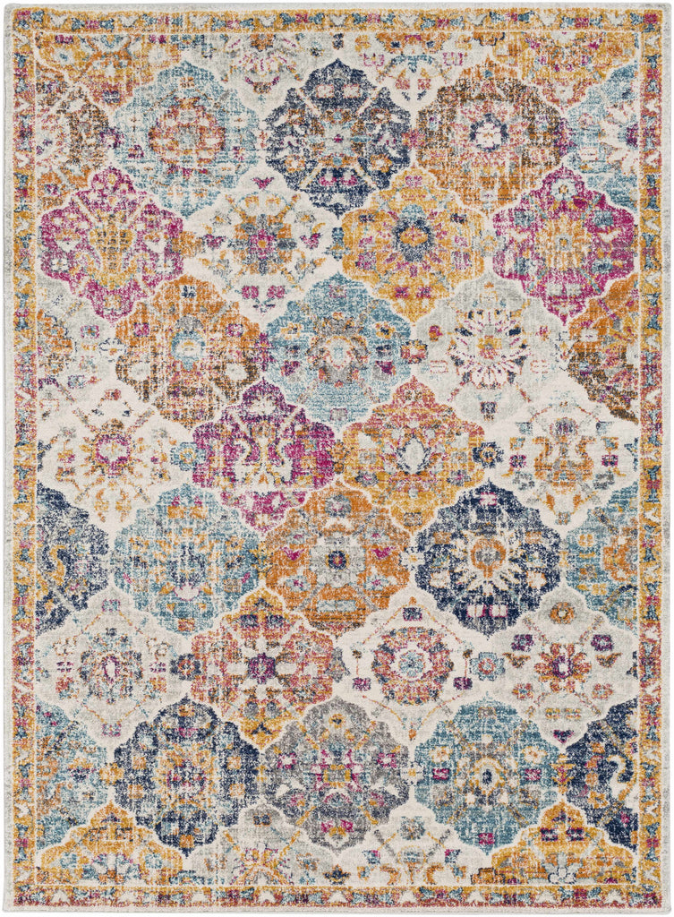 Hauteloom Custar CUS Burnt Orange Machine Made Polypropylene Rug