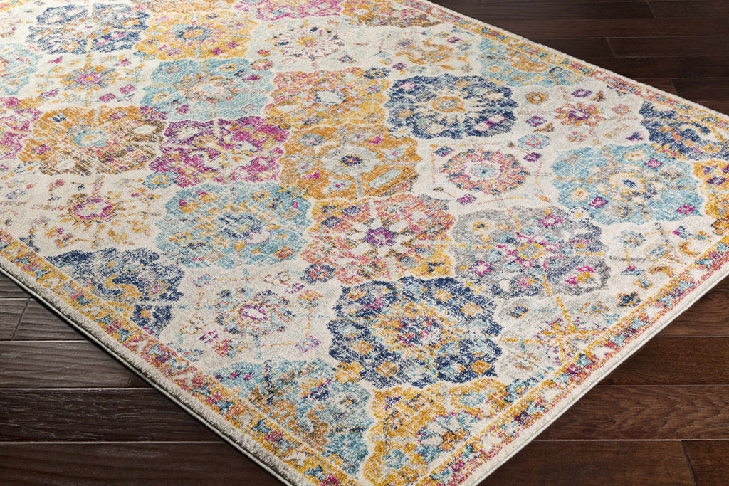 Hauteloom Custar CUS Burnt Orange Machine Made Polypropylene Rug