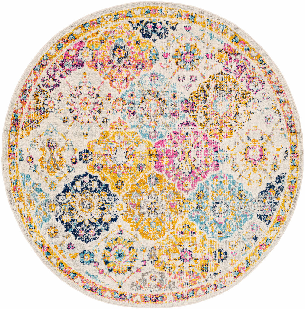 Hauteloom Custar CUS Burnt Orange Machine Made Polypropylene Rug