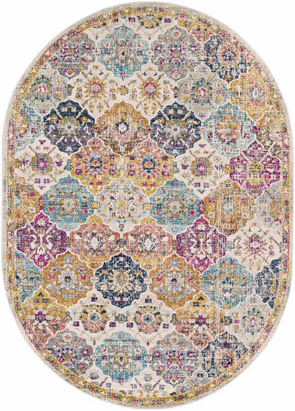 Hauteloom Custar CUS Burnt Orange Machine Made Polypropylene Rug