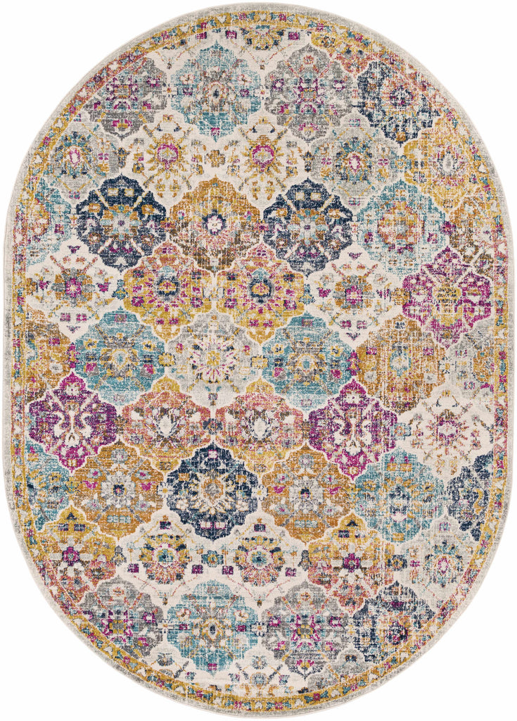 Hauteloom Custar CUS Burnt Orange Machine Made Polypropylene Rug
