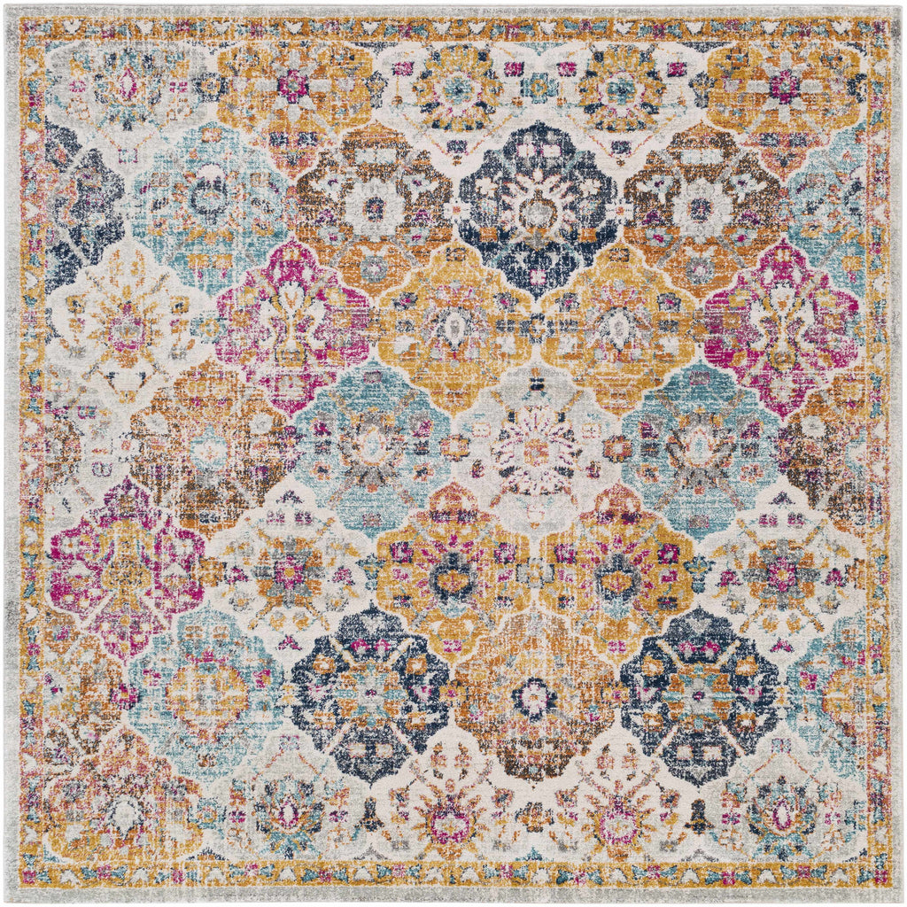 Hauteloom Custar CUS Burnt Orange Machine Made Polypropylene Rug