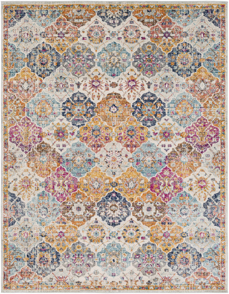 Hauteloom Custar CUS Burnt Orange Machine Made Polypropylene Rug