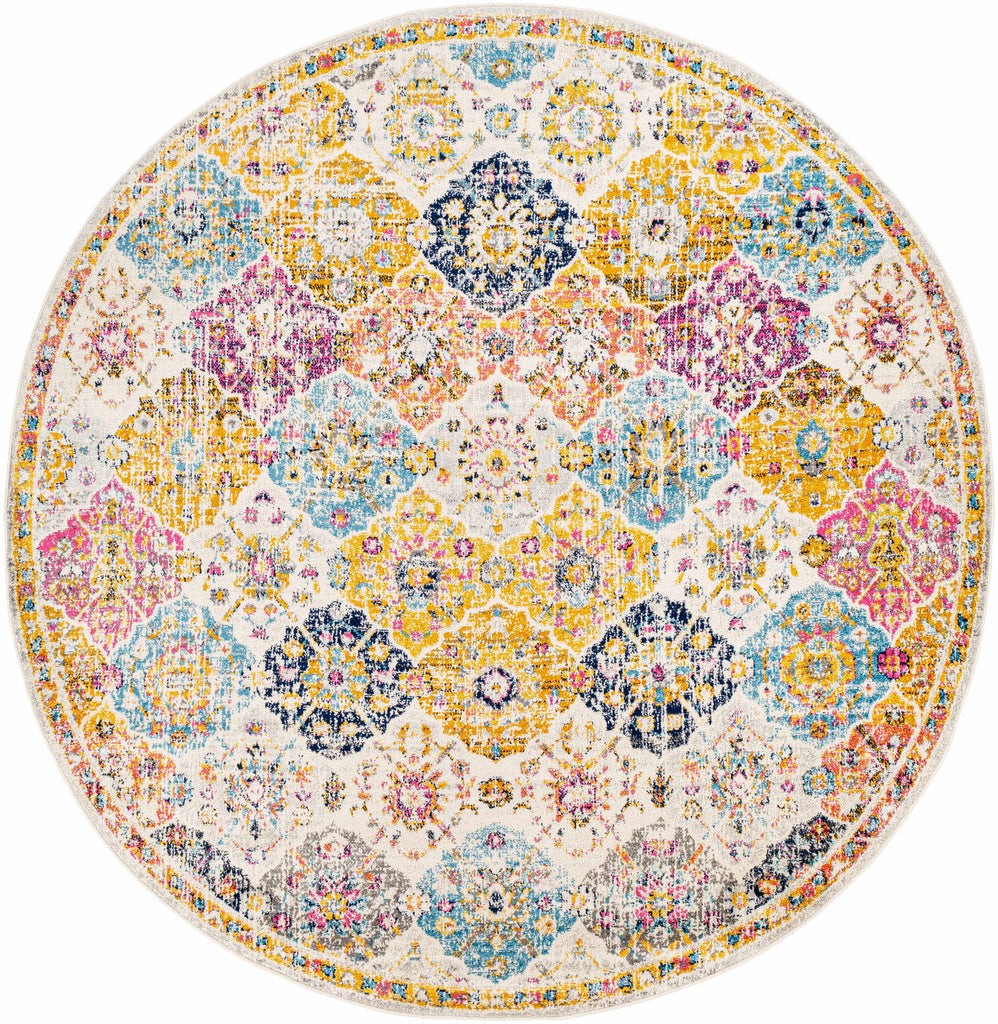 Hauteloom Custar CUS Burnt Orange Machine Made Polypropylene Rug