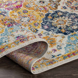 Hauteloom Custar CUS Burnt Orange Machine Made Polypropylene Rug