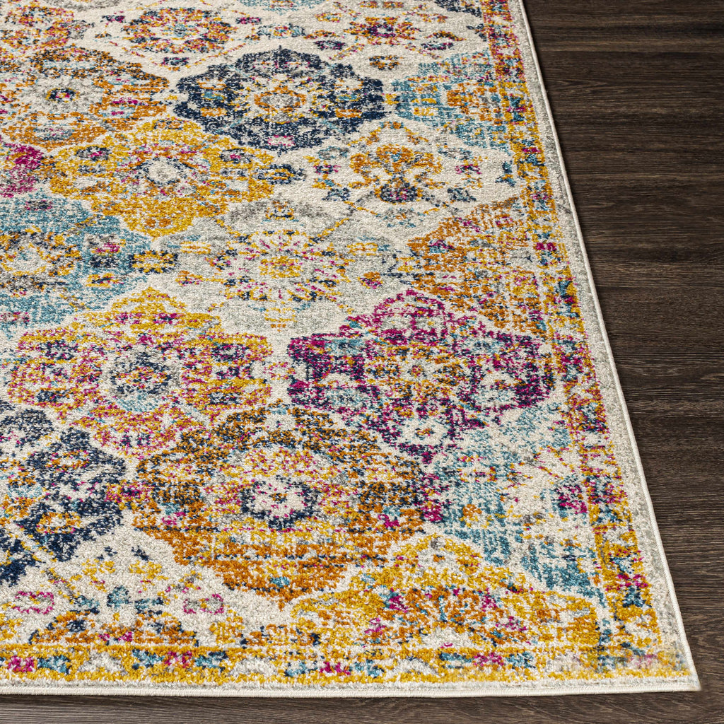 Hauteloom Custar CUS Burnt Orange Machine Made Polypropylene Rug