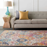 Hauteloom Custar CUS Burnt Orange Machine Made Polypropylene Rug
