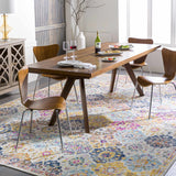 Hauteloom Custar CUS Burnt Orange Machine Made Polypropylene Rug