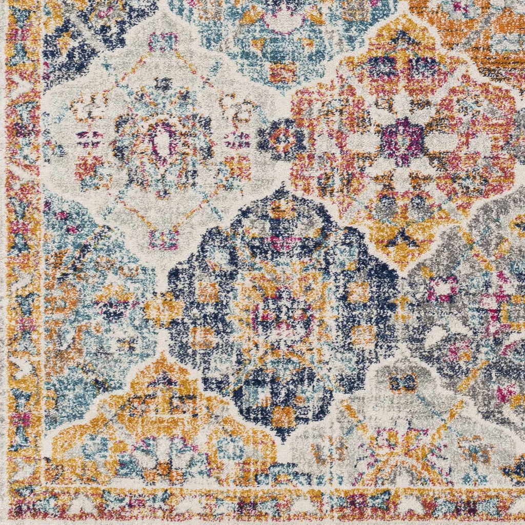 Hauteloom Custar CUS Burnt Orange Machine Made Polypropylene Rug