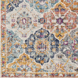 Hauteloom Custar CUS Burnt Orange Machine Made Polypropylene Rug