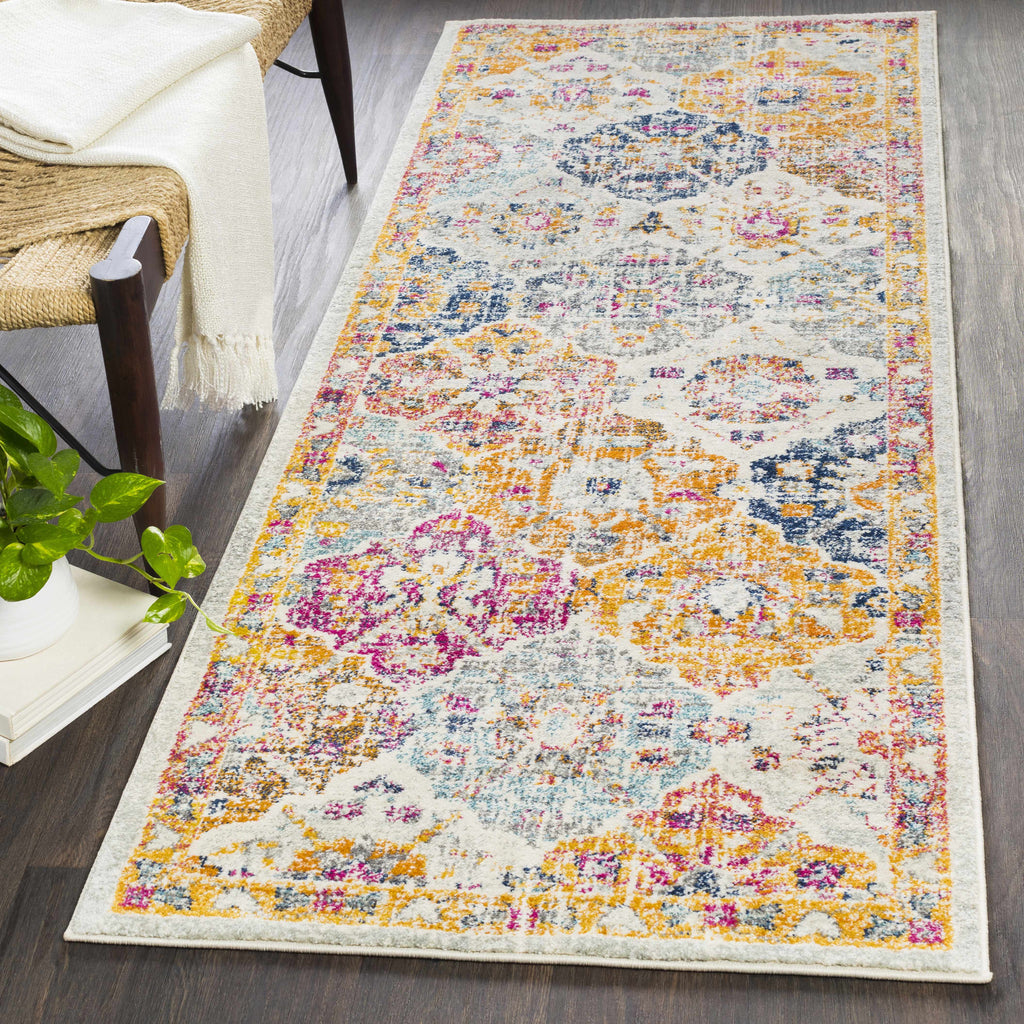 Hauteloom Custar CUS Burnt Orange Machine Made Polypropylene Rug