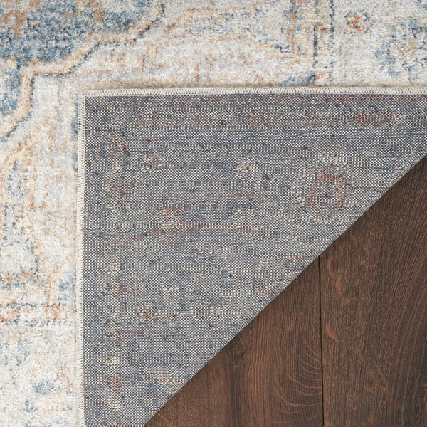 nourison astra machine washable asw12 denim multicolor rug