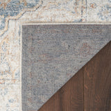 nourison astra machine washable asw12 denim multicolor rug