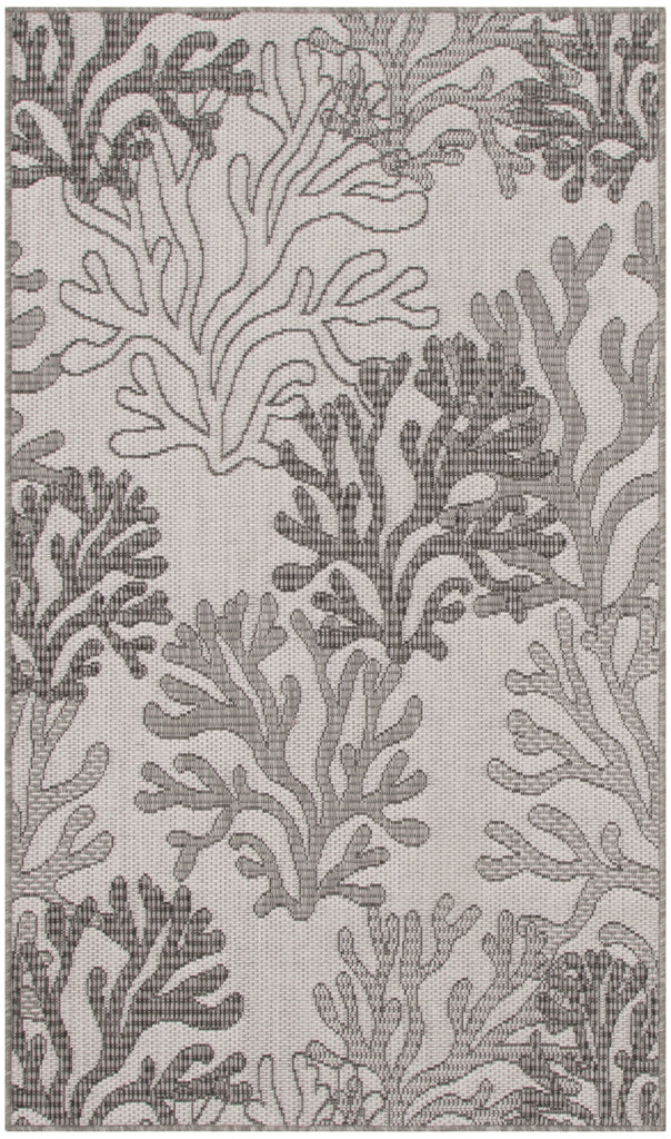 nourison garden oasis goa05 grey rug
