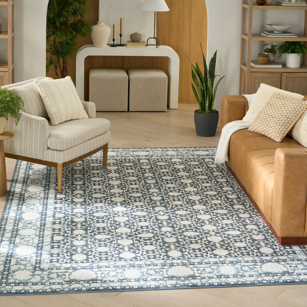 nourison grace gce01 blue rug