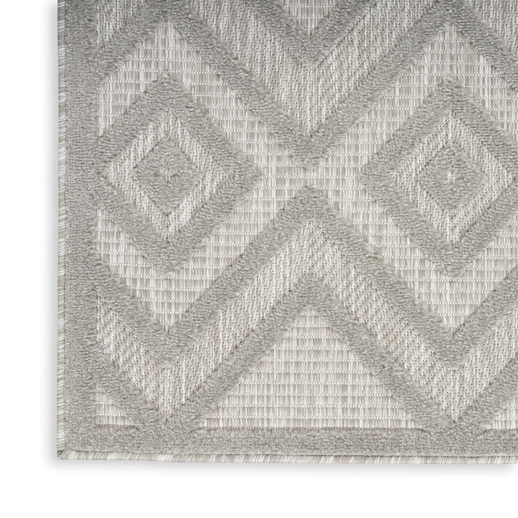 nourison versatile nrv01 silver grey rug