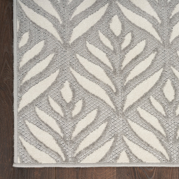 nourison aloha alh35 grey rug