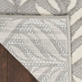 nourison aloha alh35 grey rug