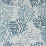 nourison garden oasis goa05 blue rug