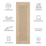 safavieh clearance courtyard cy0727 3009 brown rug