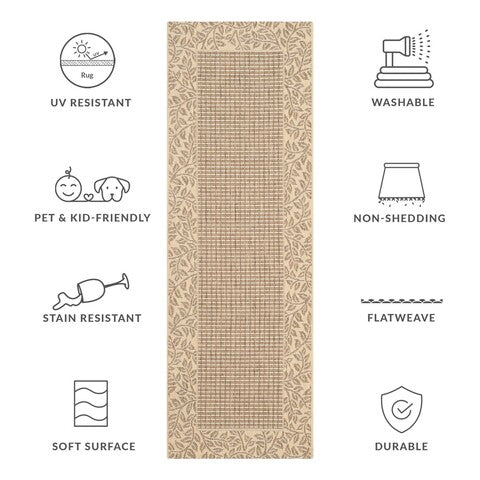 safavieh clearance courtyard cy0727 3009 brown rug