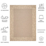 safavieh clearance courtyard cy0727 3009 brown rug