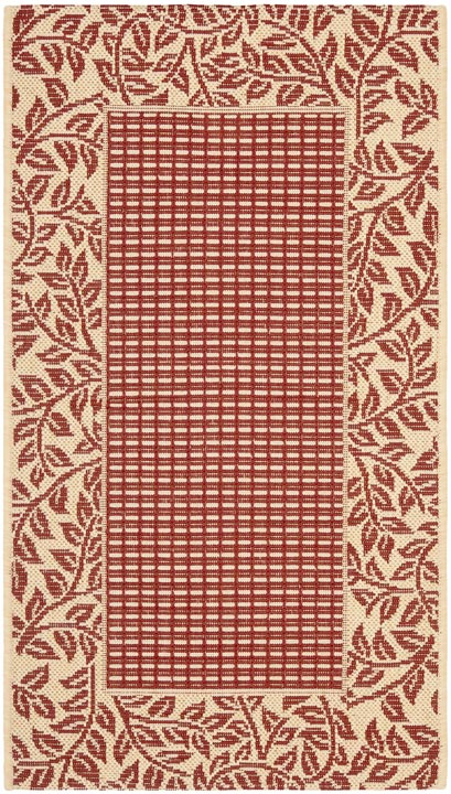 safavieh clearance courtyard cy0727 3707 red rug