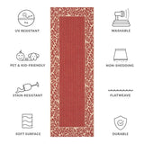 safavieh clearance courtyard cy0727 3707 red rug