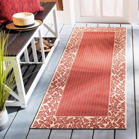 safavieh clearance courtyard cy0727 3707 red rug
