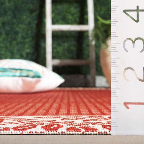 safavieh clearance courtyard cy0727 3707 red rug