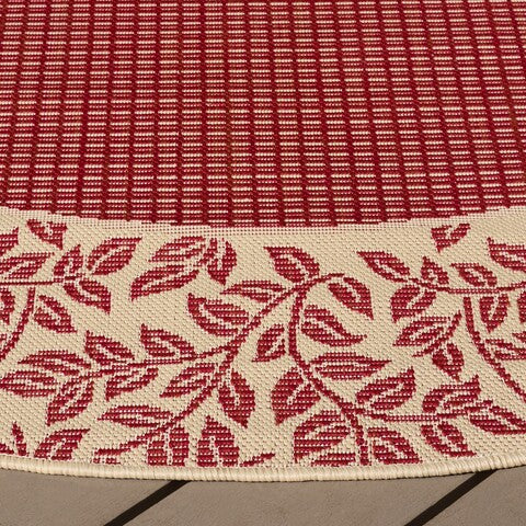 safavieh clearance courtyard cy0727 3707 red rug