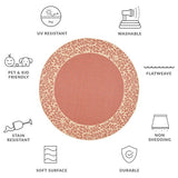 safavieh clearance courtyard cy0727 3707 red rug
