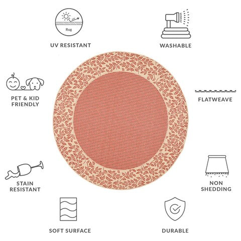 safavieh clearance courtyard cy0727 3707 red rug