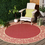 safavieh clearance courtyard cy0727 3707 red rug