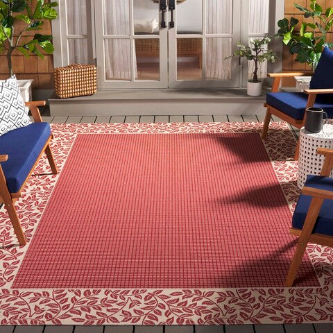 safavieh clearance courtyard cy0727 3707 red rug