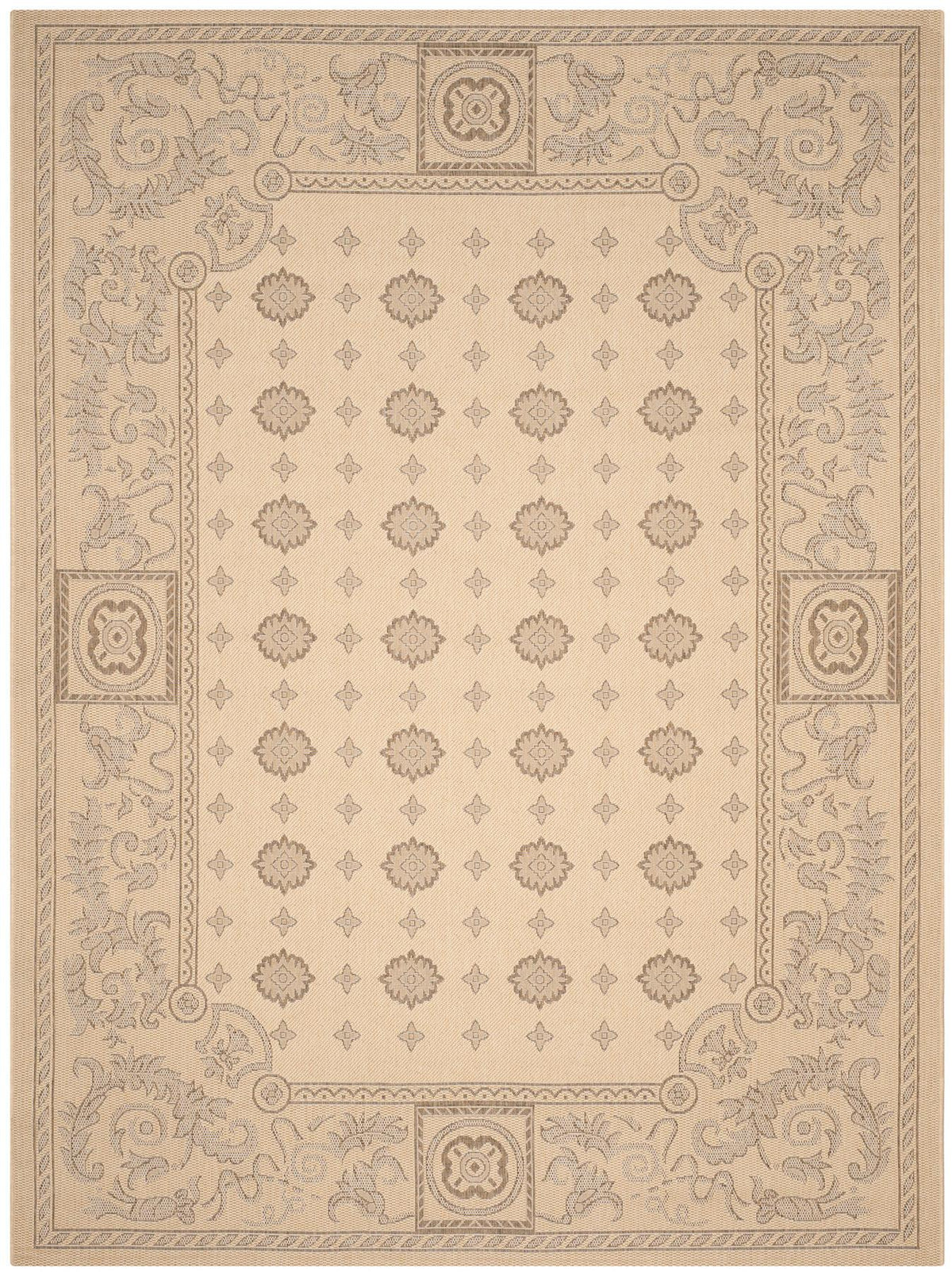 safavieh clearance courtyard cy1356 3001 natural rug