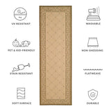safavieh clearance courtyard cy1502 3001 natural rug