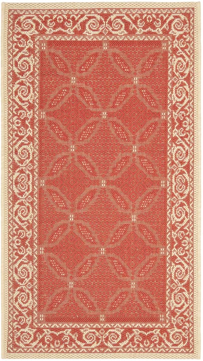 safavieh clearance courtyard cy1502 3707 red rug