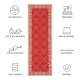 safavieh clearance courtyard cy1502 3707 red rug