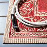 safavieh clearance courtyard cy1502 3707 red rug