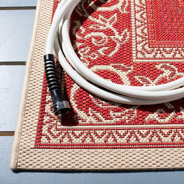 safavieh clearance courtyard cy1502 3707 red rug