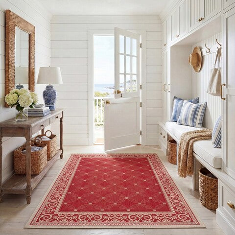 safavieh clearance courtyard cy1502 3707 red rug