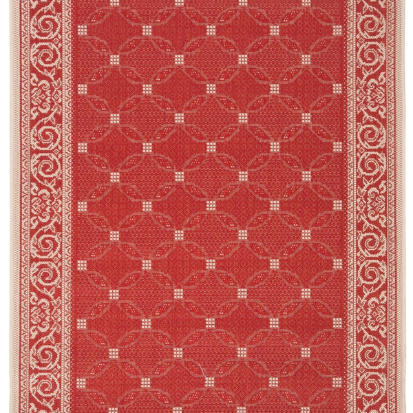 safavieh clearance courtyard cy1502 3707 red rug