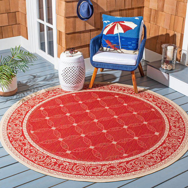 safavieh clearance courtyard cy1502 3707 red rug