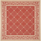 safavieh clearance courtyard cy1502 3707 red rug