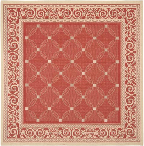 safavieh clearance courtyard cy1502 3707 red rug